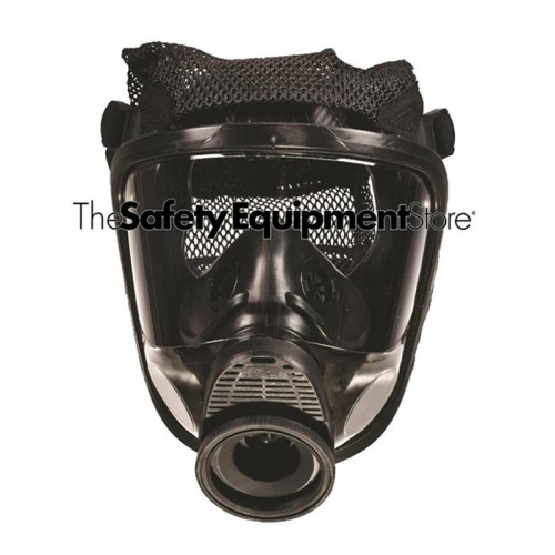 MSA 10108578, FACEPIECE, ADVANTAGE 4000, SINGLE PORT, NOSECUP, NO ADAPTER, LG, HYCAR, KEVLAR HEAD